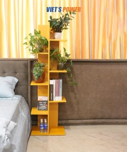 Kệ gỗ để đồ trang trí văn phòng