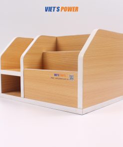 Combo 2 kệ gỗ để bàn đa năng